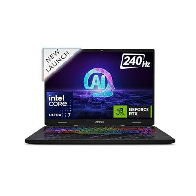 MSI Pulse 16 AI Intel Core Ultra 7 155H C1VFKG-030IN Gaming Laptop (16GB RAM + 1TB NVMe SSD + NVIDIA GeForce RTX 4060 + GDDR6 8GB)