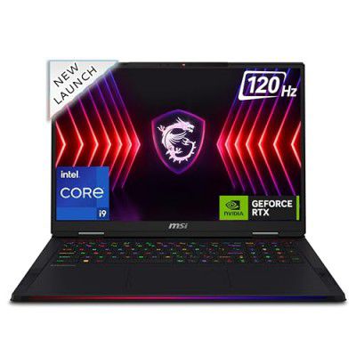 MSI Raider 18 HX Intel 14th Gen i9-14900HX A14VHG-254IN Gaming Laptop (32GB RAM + 2TB NVMe SSD + NVIDIA GeForce RTX 4080)