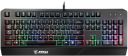 MSI S11-04US261-CLA Wired USB Gaming Keyboard (Black)...