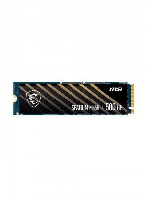 MSI SSD SPATIUM M450 PCIe 4.0 NVMe M.2 500GB V1 – Internal Solid State Drive, 5?Year Warranty (300 TBW)