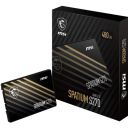 MSI SSD SPATIUM S270 SATA 2.5” 480GB – SATA 2.5" Internal Solid State Drive – 5?Year Warranty...
