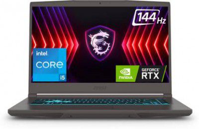 [Extra Rs 12750 Off] MSI Thin 15 Intel Core i5 13th Gen 13420H - (16 GB/512 GB SSD/6 GB Graphics/NVIDIA GeForce RTX 3050) Thin 15 B13UDX-3223IN Gaming Laptop