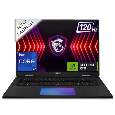 MSI Titan 18 HX, Intel 14th Gen. i9-14900HX, Gaming Laptop (128GB/4TB), A14VIG-201IN