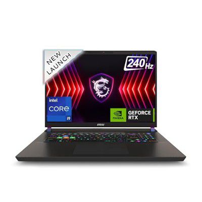 MSI Vector 17 HX Intel 14th Gen i9-14900HX A14VGG-239IN Gaming Laptop (32GB RAM + 2TB NVMe SSD + NVIDIA GeForce RTX 4070 + GDDR6 8GB)