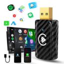 MSXTTLY Wireless Carplay Wireless Android Auto Adpater, SMT-AC01 for Cars with Wired Carplay & Android Auto, Support 5.8 Ghz WiFi & 5.2 Bluetooth, USB C/A Mini & Stable...