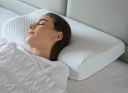 MT-ZHJL Cervical Contour / Stomache / Side Sleepers / Anti-Snoring Memory Foam Solid Orthopaedic Pillow (White)...