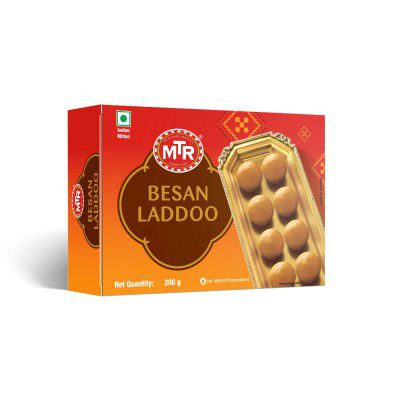MTR Besan Laddoo, 200 Grams
