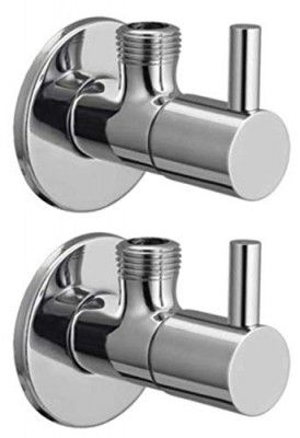 MTR Chrome Plated Angle Cock (Standard Size, Silver) (1)