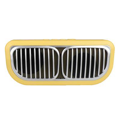 MTR MT306 Wireless Bluetooth Portable|Lightweight Mini Speaker|USB|FM|Torch|Memory Card Support for Indoor & Outdoor (Yellow)