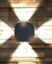 Mufasa 4 Way LED Up Down Left Right Indoor Outdoor Waterproof Wall Light...