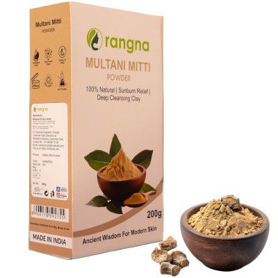 Multani Mitti Powder | Natural Fuller’s Earth for Face & Hair Packs - 200g