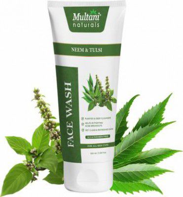Multani Naturals Neem & Tulsi  - Face Wash  (100 ml)