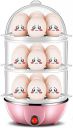 Multi-Function Electric 3 Layer Egg Boiler Cooker & Steamer, Egg Boiler Electric Automatic Off, Three Layer Egg Boiler...