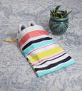 Multicolor Cotton Foldable Set Of 2 Shoe Organizers...