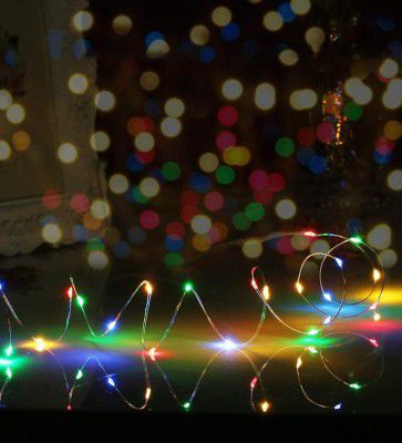 Mansaa Multicolour 5 Mtrs (50 LED) USB Operated LED String Light