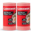 Multipurpose Microfiber Cleaning Cloth Reusable Washable Wipes | Pack of 2 | 160 Sheets...