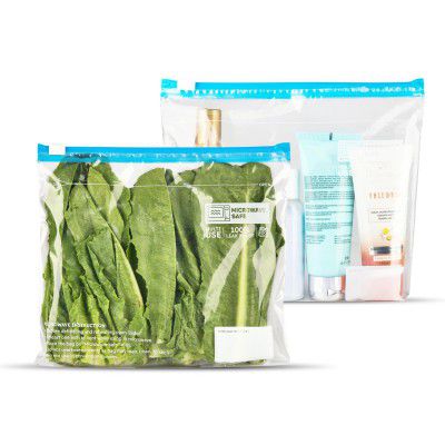 Multipurpose Storage Bags | Slider | 10 Bags | 21.3 x 18 cm 