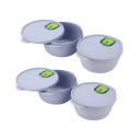 Mumma's LIFE Food Storage Containers with Air Vent Lid, BPA Free...