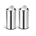 Mumma's LIFE Stainless Steel Dustbin For Bathroom With Lid | Large 80 Liter Dustbin...