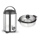 Mumma's LIFE- Stainless Steel Thermally Insulated Water Jug 10Litre & Glass Lid Casserole 2500ml...