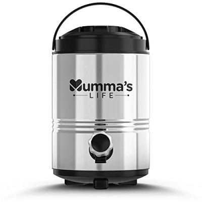 Mumma's LIFE Stainless Steel Water Camper/Water Jug Vacuum Insulated Thermo Flask Jug Water Beverage Dispenser (3 Litre)
