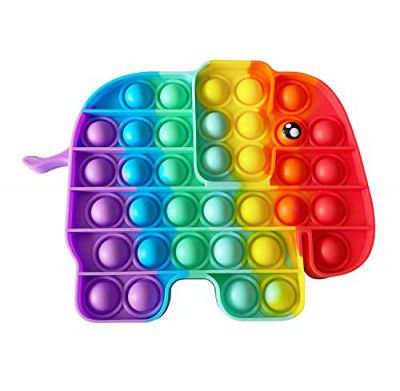 Munchkin Land Baby Elephant Popit Fidget Toy for Children - Large Size (6.7 inch by 5.3 inch)