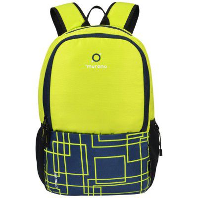 Murano Citro 25 LTR Casual Backpack with 2 Compartment and Polyester Water Resistance Backpack for Men and Women- Navy Blue