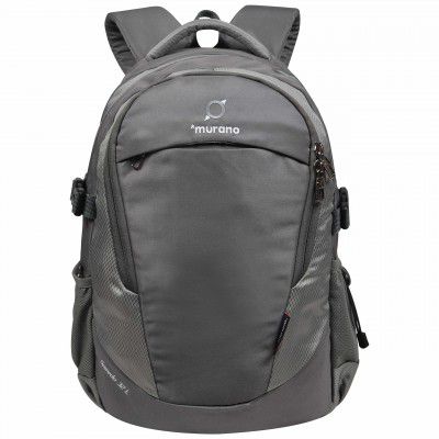 Murano Speedo 32 LTR Laptop Backpack for 15.6 inch Laptop and Polyester Water Resistance Backpack for Men and Women- Dark Grey