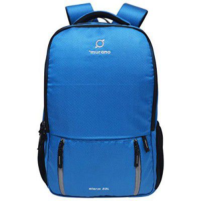 Murano Storm 33 LTR Casual Backpack for Men Women with 3 Compartment and Polyester Water Resistance Backpack