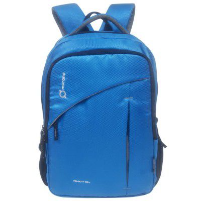 Murano Velocity Casual Backpack with 3 Compartment and Polyester Water Resistance 35 LTR Backpack- Royal Blue