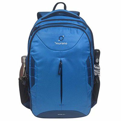 Murano Victor 31 LTR Laptop Backpack for 15.6 inch Laptop and Polyester Water Resistance Backpack for Men and Women- Blue