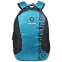 Murano Volga 31 LTR Casual Backpack with 3 Compartment and Polyester Water Resistance Backpack for Men and Women- Black and Teal Green...