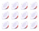 MURPHY LED 6W BRIGHT Concealed box down light (Cool White , Pack of 12) Recessed Ceiling Lamp  (White)...