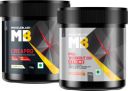 MUSCLEBLAZE CreaPRO Creatine with Creapure Powder from Germany & Pre Workout 200 Xtreme Creatine  (200 g, Unflavoured + Fruit Punch)...