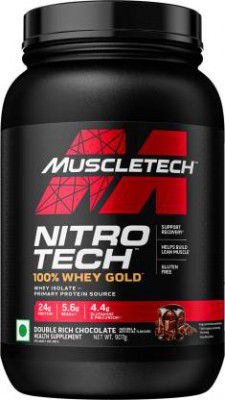 Muscletech Nitrotech 100% Whey Gold Why Isolate - Primary Protein Source Whey Protein Price in India - Buy Muscletech Nitrotech 100% Whey Gold Why Isolate - Primary Protein Source Whey Protein online 