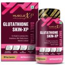 MuscleXP Glutathione Skin-XP Daily Vital, For Bright & Luminous Skin, Glutathione, Milk Thistle Extract, Vitamin E & Biotin, 30 Veg Capsules (Pack of 1)...