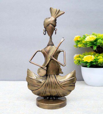 Musical Turban Metal Table Accent