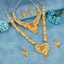 Muskan Enterpris  Brass Gold-plated Jewel Set (Gold)...