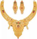 Muskan Enterpris  Brass Gold-plated Jewel Set (Gold)...