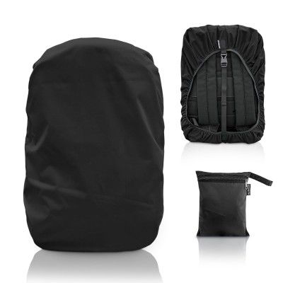 MUTMAIN Bag Cover Waterproof 40L to 50L PU Coated Rain Cover for Backpack Bags