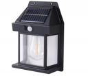 Mutois Solar Wall Lights Outdoor, Wireless Dusk to Dawn Porch Lights Fixture, Solar Wall Lantern with 3 Modes & Motion Sensor, Waterproof Exterior Lighting with Clear Panel for Entryway Front Door...