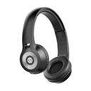 MuveAcoustics Focus MA-1525SB Wireless Bluetooth On Ear Headphone with Mic (Steel Black)...