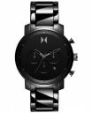 MVMT Ceramic Chrono Analog Black Dial Men Watch-28000253-D, Black Band...