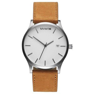 MVMT Classic Analog White Dial Mens Watch-D-L213.1L.331