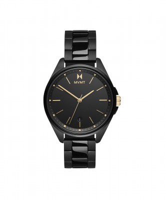 MVMT Coronada Qtz Analog Basic Calendar Black Round Dial Women's Watch - 28000006-D
