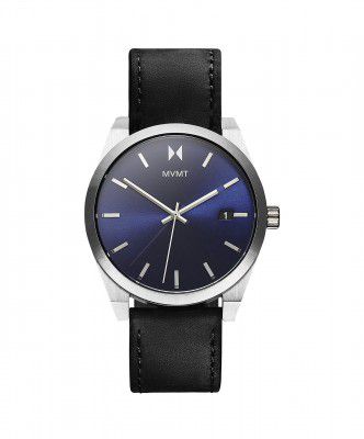 MVMT Element Qtz Basic Calendar Blue Round Dial Men's Analog Watch - 28000041-D