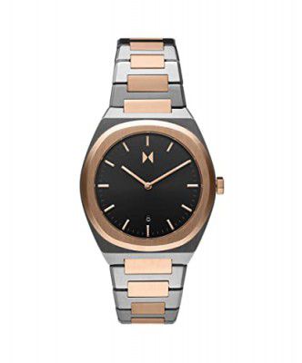 MVMT Mens Analog Black Dial Multicolor Band Stainless Steel Watch