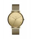 MVMT Mens Analog Gold Dial Gold Band Stainless Steel Watch...