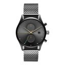MVMT Voyager Qtz Multifunction Grey Round Dial Men's Watch|Stainless Steel Material|Grey Color Band - 28000175...