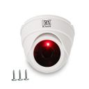 MX Dummy CCTV Camera/Dummy CCTV Dome Camera with Battery Operated Red Led Light is Ideal for Home, Office...